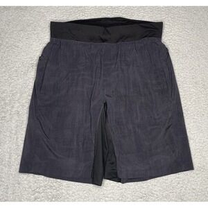 Lululemon T H E Linerless Short‎ 9" Athletic Gym Mens Medium Blue